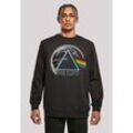 Sweatshirt F4NT4STIC "Pink Floyd Dark Side of The Moon Distressed Moon" Gr. M, schwarz Herren Sweatshirts Print