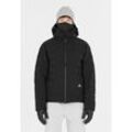 Skijacke SOS "Fieberbrunn" Gr. L, schwarz, Herren, 100% Polyester, unifarben, Jacken, mit herausnehmbarem Schneefang