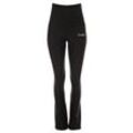 Leggings WINSHAPE "Functional Power Shape BCHWL102" Gr. L, Normalgrößen, schwarz Damen Hosen Boot Cut