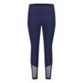 Leggings BETTY BARCLAY "Betty Barclay Leggings mit hohem Bund" Gr. L, US-Größen, blau (dunkelblau), Damen, Jersey, Obermaterial: 85% Baumwolle, 15% Elasthan., Hosen, Form