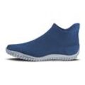 Barfußschuh LEGUANO "SNEAKER", Damen, Gr. L (42/43), blau, Textil, sportlich, Schuhe Barfußschuh Schlupfboots Sockboots Socksneaker, Bequemschuh, Komfortschuh für Maschinenwäsche geeignet