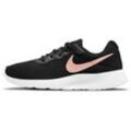 Sneaker NIKE SPORTSWEAR "TANJUN" Gr. 36,5, rosegold (schwarz, roségoldfarben) Schuhe