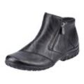 Winterboots RIEKER Gr. 37, schwarz, Damen, Lederimitat, Schuhe Boots, in sportlicher Optik, Topseller