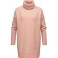 Strickpullover RAGWEAR "Lynea Remake" Gr. M (38), rosa Damen Pullover Nachhaltiger Rollkragenpullover aus Strick