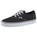 Sneaker VANS "Doheny", Gr. 36,5, schwarz, Textil, sportlich, Schuhe Skaterschuh Canvassneaker Sneaker low, aus textilem Canvas-Material