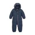 Overall FIRST INSTINCT BY KILLTEC "FIOW 20 MNS QLTD ONPC" Gr. 98/104, Normalgrößen, blau (dunkelblau), Kinder, 100% Polyester, Overalls