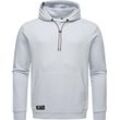 Kapuzenpullover RAGWEAR "Arrwen" Gr. L (52), grau (hellgrau) Herren Pullover Gemütlicher Hoodie mit verstellbarer Kapuze