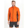 Laufjacke ELITE LAB "Shell Heat X1 Elite", Herren, Gr. L, orange (neonorange), 100% Polyester, mehrfarbig, sportlich, normal, Langarm, Jacken, mit wind- und wasserdichter Funktion