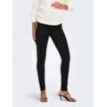 Umstandsjeans ONLY MATERNITY "OLMROYAL SK JEANS DNM PIMBOX", Damen, Gr. M (38), Länge 32, schwarz, Denim/Jeans, Obermaterial: 69% Baumwolle, 29% Polyester, 2% Elasthan, modisch, skinny fit, Jeans