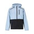 Laufjacke ENDURANCE "Hugoee", Herren, Gr. 116, blau (frostblau), 100% Polyester, unifarben, casual, normal, ohne Ausschnitt, Langarm, Jacken, mit wind- und wasserabweisender Funktion