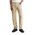 Chinohose MARC O'POLO DENIM "im 5-Pocket-Stil" Gr. L, Normalgrößen, beige Herren Hosen