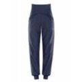 Sporthose WINSHAPE "Functional Comfort Leisure Time Trousers LEI101C", Damen, Gr. L, Normalgrößen, grau (anthrazit), 85% Polyester, 15% Elasthan, Hosen, High Waist