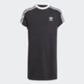 Shirtkleid ADIDAS ORIGINALS "TEE DRESS" Gr. 128, N-Gr, schwarz Kinder Kleider