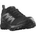 Wanderschuh SALOMON "WANDER GORE-TEX W", Gr. 37, schwarz, Synthetik, Textil, sportlich, Schuhe, wasserdicht, Trailrunningschuhe