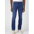 Stretch-Jeans WRANGLER "Greensboro" Gr. 33, Länge 34, blau (olympia) Herren Jeans Regular Straight fit