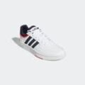 Sneaker ADIDAS SPORTSWEAR "HOOPS 3.0" Gr. 41, weiß (cloud weiß, legend ink, vivid rot) Schuhe