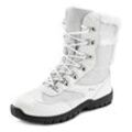 Winterstiefel LASCANA Gr. 36, weiß Damen Schuhe Snow Boots, Outdoor Stiefelette, wind & wasserabweisend, Profilsohle