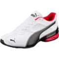 Sneaker PUMA "TAZON 6 FM" Gr. 40, rot (puma weiß, puma schwarz, silber) Schuhe Modernsneaker Sneaker low