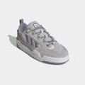 Sneaker ADIDAS ORIGINALS "ADI2000", Gr. 37, grau (grau two, night flash, crystal weiß), Leder, Textil, sportlich, Schuhe