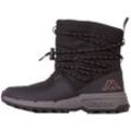 Winterboots KAPPA, Gr. 38, rosa (schwarz, schwarz rosé), Textil, Synthetik, clean, sportlich, Schuhe, für kalte Tage und Schmuddelwetter