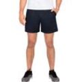 Trainingshose TRIGEMA "TRIGEMA Tennis- und Freizeitshort" Gr. XXL, US-Größen, blau (navy), Herren, 48% Baumwolle, 48% Polyester, 4% Elastan, Hosen