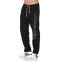 Jogginghose LONSDALE "Jogging Pants STONEFIELD" Gr. L (52/54), N-Gr, schwarz, Herren, Obermaterial: 100% Baumwolle, unifarben, Hosen, Topseller