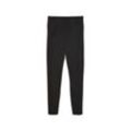 Yogaleggings PUMA "CLOUDSPUN Gerippte High Waist-Leggings Damen" Gr. S, Normalgrößen, schwarz, Damen, Obermaterial: 24% Elasthan, 76% Polyester; Innenbund: 87% Polyester, 13% Elasthan, Hosen