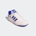 Sneaker ADIDAS ORIGINALS "FORUM LOW CL", Gr. 40, weiß (core weiß, royal blau, core weiß), Baumwolle, sportlich, Schuhe