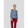 Print-Shirt RABE "RABE" Gr. 44, blau (dunkelblau) Damen Shirts