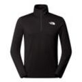 Funktionsshirt THE NORTH FACE, Herren, Gr. L, schwarz (tnf schwarz), Web, Obermaterial: 100% Polyester, unifarben, sportlich, Langarm, Shirts