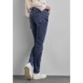 Comfort-fit-Jeans STREET ONE Gr. 26, Länge 32, blau (authentic indigo wash) Damen Jeans High Waist Bestseller