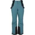 Skihose WHISTLER "Fairway Jr.", Kinder, Gr. 128, EURO-Größen, blau, 100% Polyester, unifarben, casual, lang, Hosen, mit 10.000 mm Wassersäule