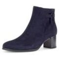 Stiefelette GABOR Gr. 40, blau (nachtblau) Damen Schuhe Blockabsatz, Ankleboots, Businessschuh mit Best Fitting-Ausstattung Bestseller