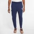 Jogginghose NIKE SPORTSWEAR "CLUB FLEECE MEN'S CARGO PANTS" Gr. L, N-Gr, blau (marine) Herren Hosen