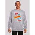 Sweatshirt F4NT4STIC "Sex Education It Always Been You Netflix TV Series" Gr. L, grau (erdgrau), Herren, Obermaterial: 50% Baumwolle, 50% Polyester, Sweatshirts, Premium Qualität