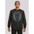 Kapuzenpullover F4NT4STIC "Marvel Black Panther Made in Wakanda" Gr. L, schwarz Herren Pullover Print