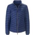 Daunen-Steppjacke Stehkragen MYBC blau