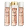 Chanel - Coco Mademoiselle - Eau De Parfum Twist And Spray - Recharge 3 X 20 Ml