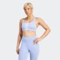 Sport-BH ADIDAS PERFORMANCE "PWIM MS 3S BRA" Gr. L, Cup A/B, blau spark a, b Damen BHs