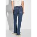 Slim-fit-Jeans CECIL Gr. 27, Länge 32, blau (mid blau wash), Damen, Jeans, 78% Baumwolle, 20% Polyester, 2% Elasthan, unifarben, Jeans, High Waist