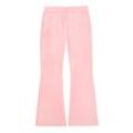 Sweathose JUICY COUTURE "CAISA PANT Damen" Gr. L, EURO-Größen, pink (candy pink) Damen Hosen Trainingshose Damen, Sweathose, Velour, Jogginghose mit Glitzer, Sale