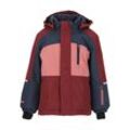 Skijacke ZIGZAG "Scout" Gr. 104, rot (bordeaux), Herren, 100% Polyester, mehrfarbig, Jacken, aus wasserabweisenden und robusten Materialien