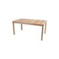 Garden Pleasure Teak Gartentisch Solo 160x90 Garten Holz Esstisch Tisch Möbel