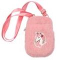 Mädchen Handytasche mit Einhorn-Applikation