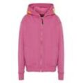 Chiemsee Sweatjacke Mädchen Baumwolle gemustert, pink