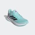 Laufschuh ADIDAS PERFORMANCE "RUNFALCON 5" Gr. 38,5, grün (semi flash aqua, core schwarz, cloud weiß), Textil, Synthetik, Schuhe