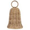 IB Laursen Glocke Cane aus Rattan, Höhe 14, Ø 8 cm