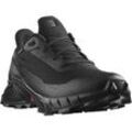 Trailrunningschuh SALOMON "ALPHACROSS 5 GORE-TEX" Gr. 46, schwarz Schuhe wasserdicht, Trailrunningschuhe