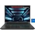 GIGABYTE Gaming-Notebook "GIGABYTE G6X 9KG-43DE854SH (P)" Notebooks Gr. 16 GB RAM 1000 GB SSD, Core i7, Windows 11 Home, schwarz