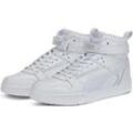 Sneaker PUMA "RBD GAME" Gr. 44,5, weiß (puma white-puma team gold) Schuhe